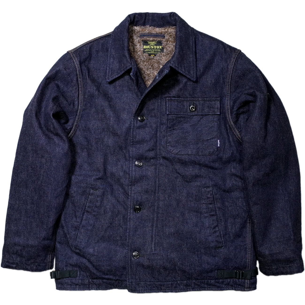 Denime Houston コラボレーション第二弾 Denim A 2 Deck Jacket Houston Book