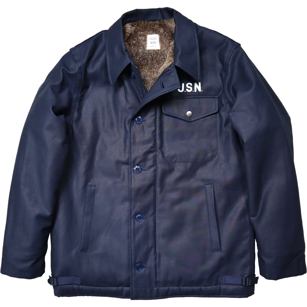 50743 A-2 DECK JACKET （MADE IN JAPAN） ［HOUSTON］ | HOUSTON-BOOK