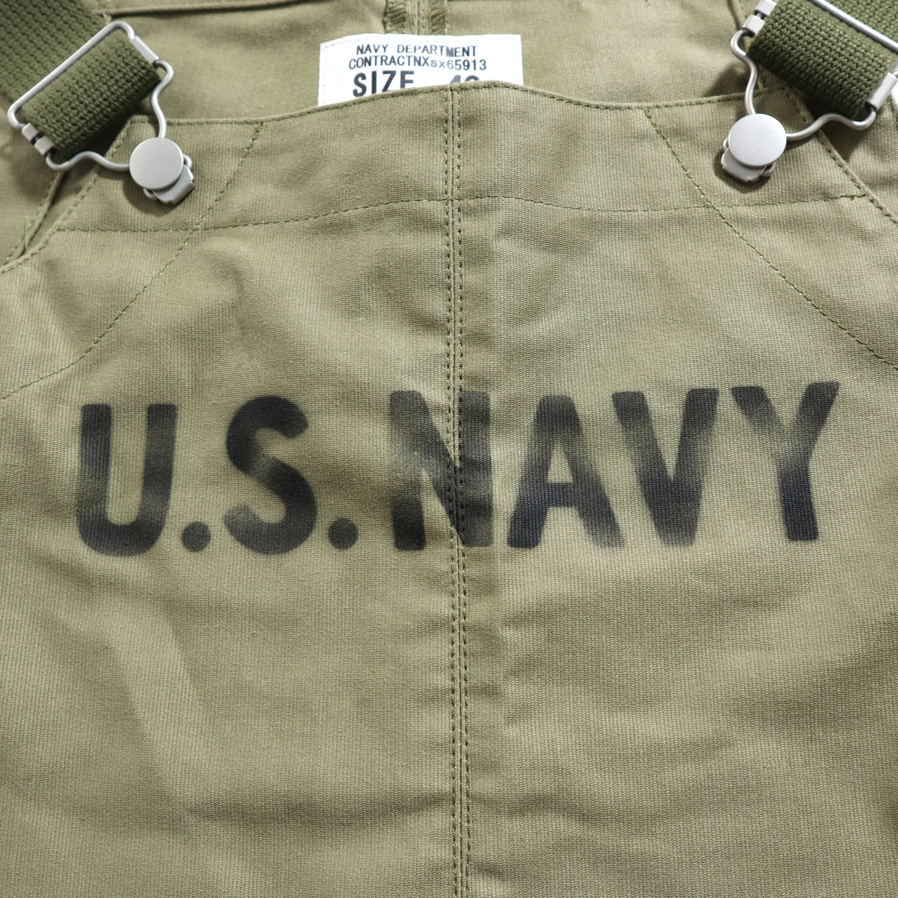 U.S. NAVYに採用されていたタフなパンツ『デッキパンツ(後期モデル 