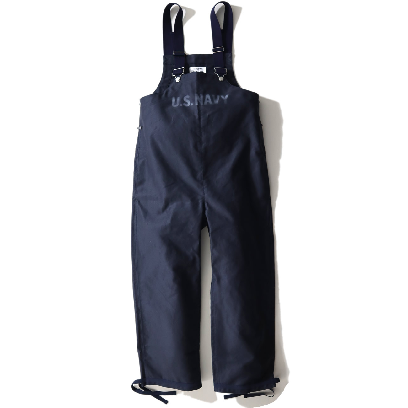 NAVY DEPARTMENT デッキパンツ オーバーオール サロペット実物NAVY