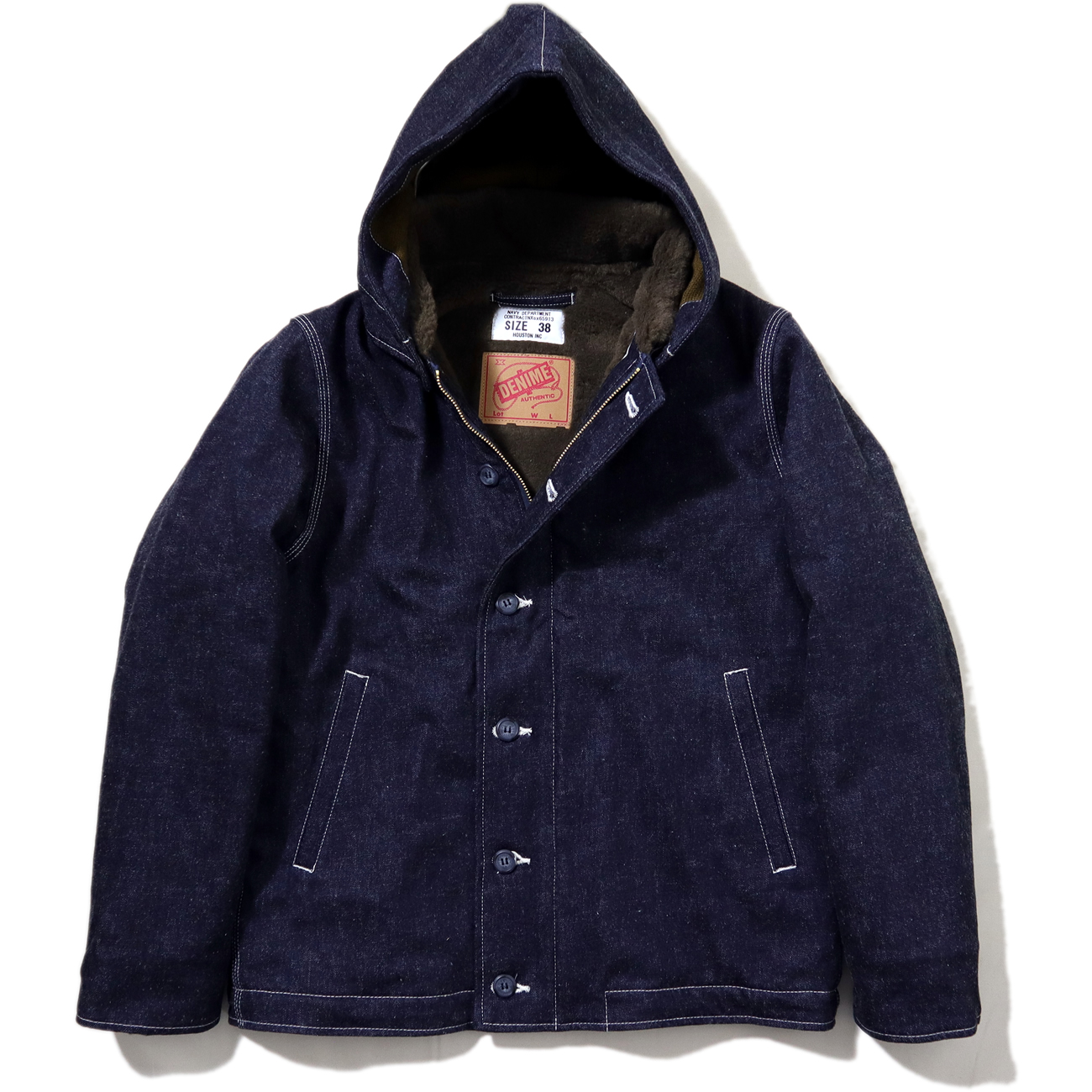 Denime HOUSTON 日本製 フレンチ デッキジャケット42-