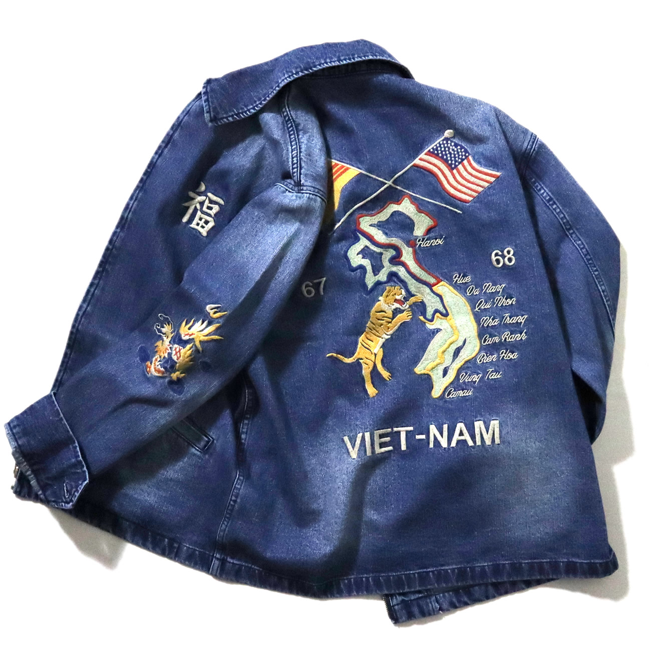 歴史的な名作にデニム生地を組み合わせた『デニム ベトナム ジャケット