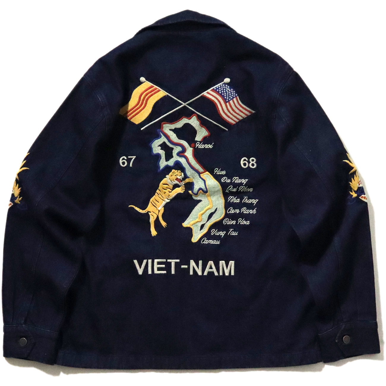 歴史的な名作にデニム生地を組み合わせた『デニム ベトナム ジャケット
