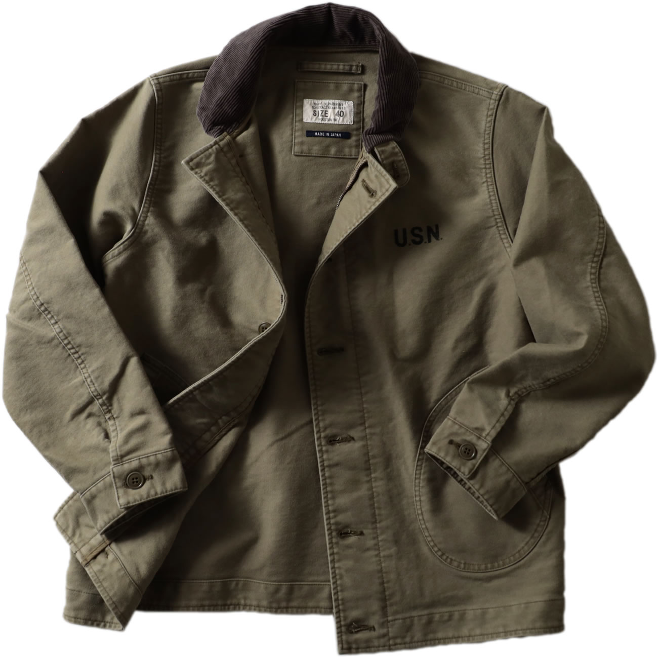 5503 B-15A FLIGHT JACKET ［HOUSTON］ - HOUSTON-BOOK