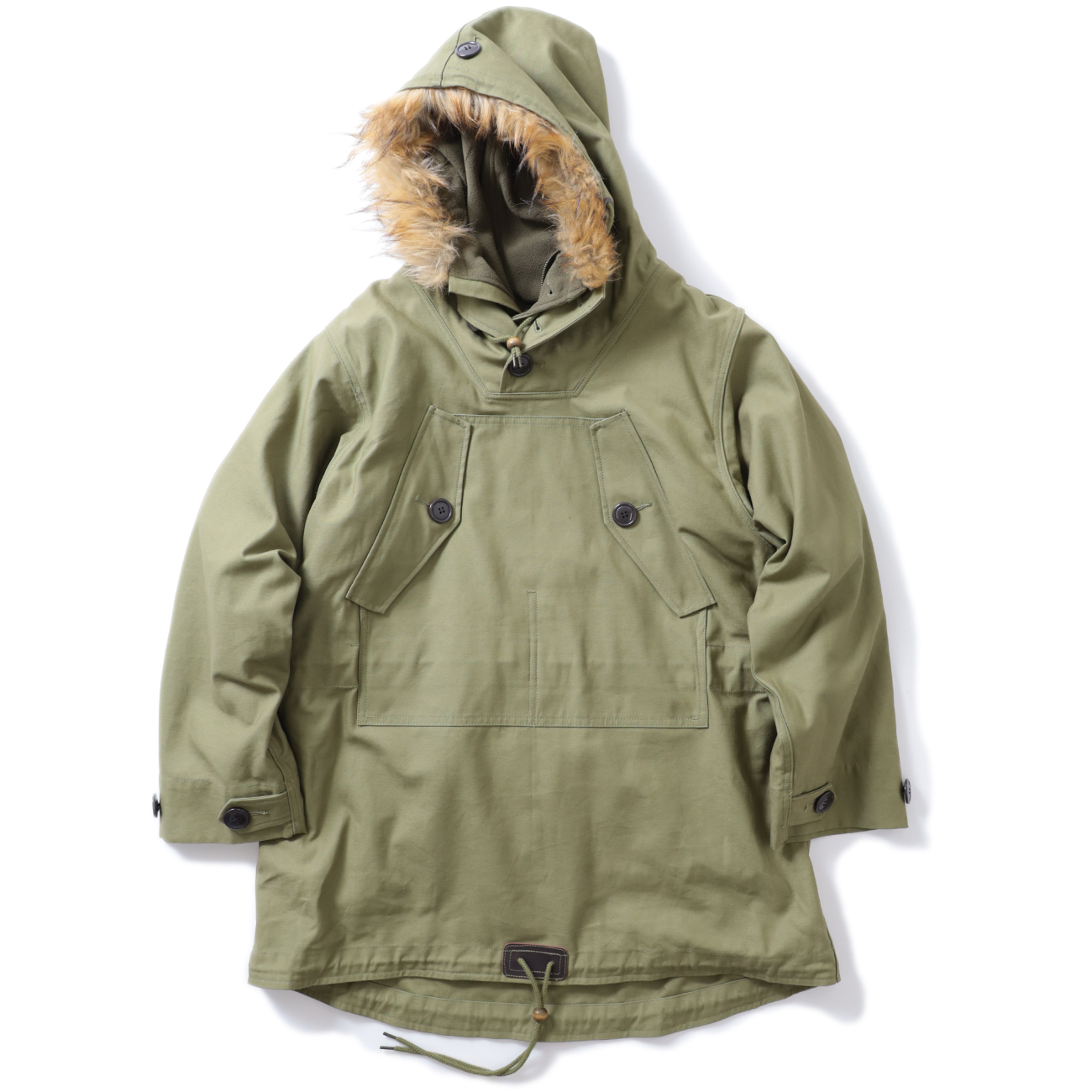 素材実物 M-43 Field Parka アメリカ軍 パーカー アノラック