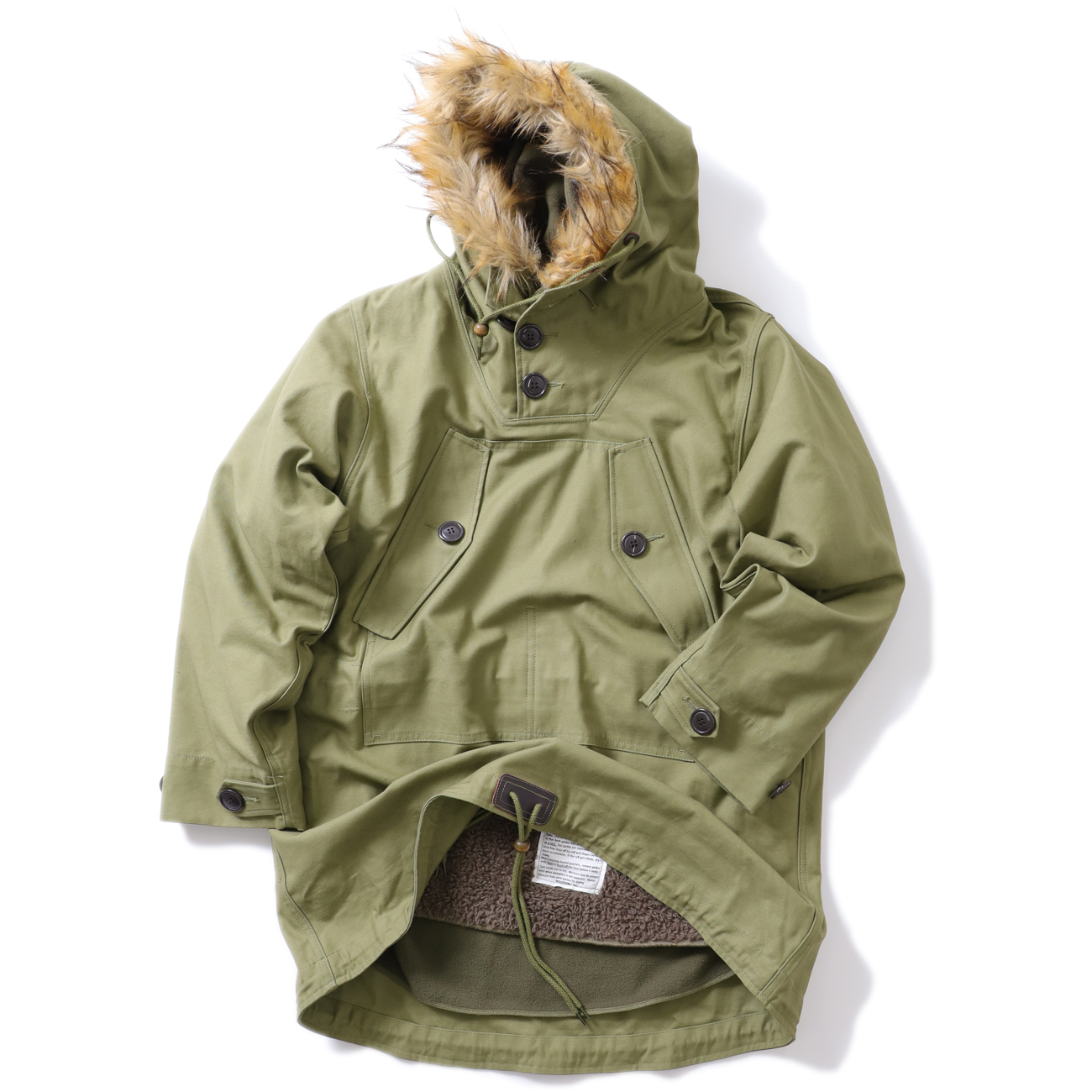 素材実物 M-43 Field Parka アメリカ軍 パーカー アノラック