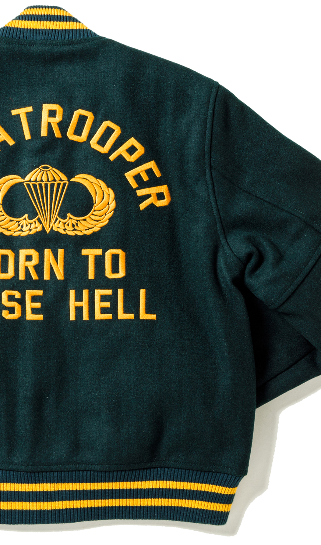 MELTON AWARD JACKET (PARATROOPER) ｜ HOUSTON-BOOK