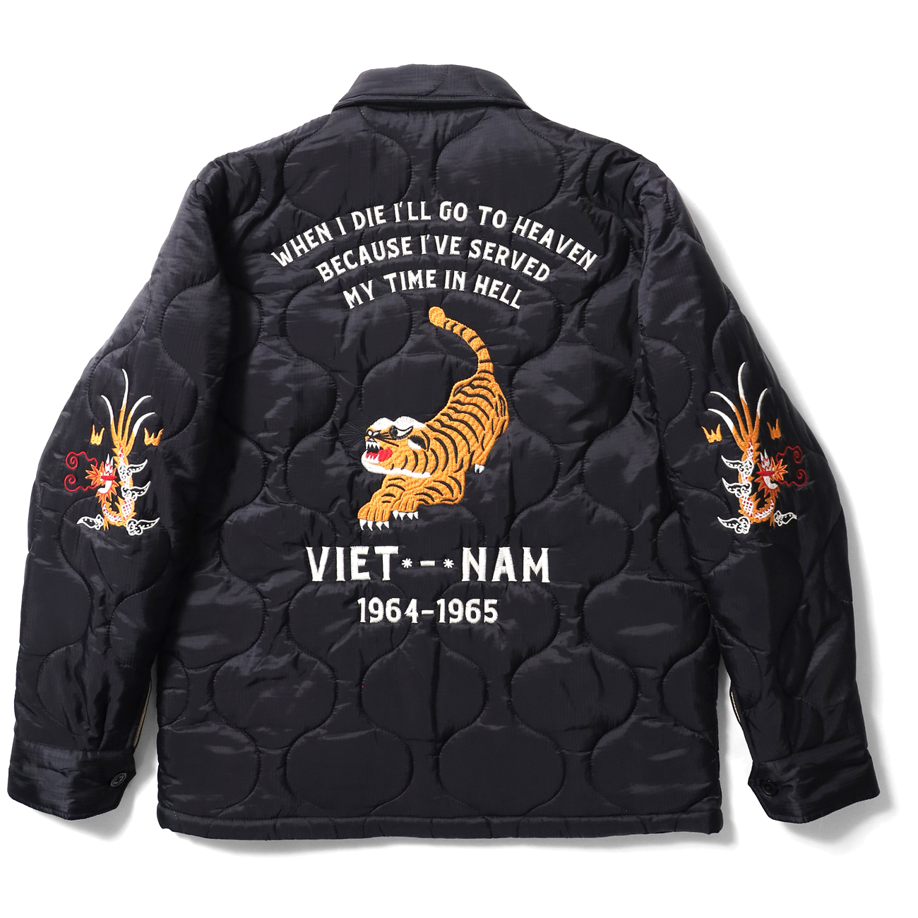 コットン製も良いけれど、キルティング製の『ベトナムジャケット』も