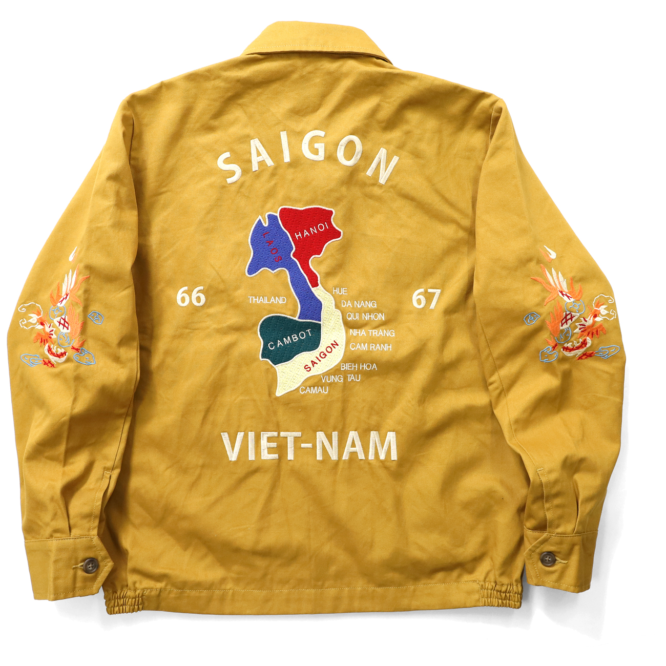 秋冬の定番『ベトナムジャケット』に、カラフルなボディカラーが登場