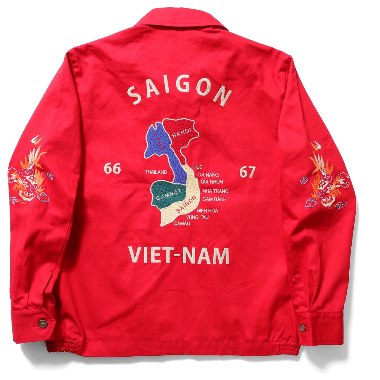 秋冬の定番『ベトナムジャケット』に、カラフルなボディカラーが登場 