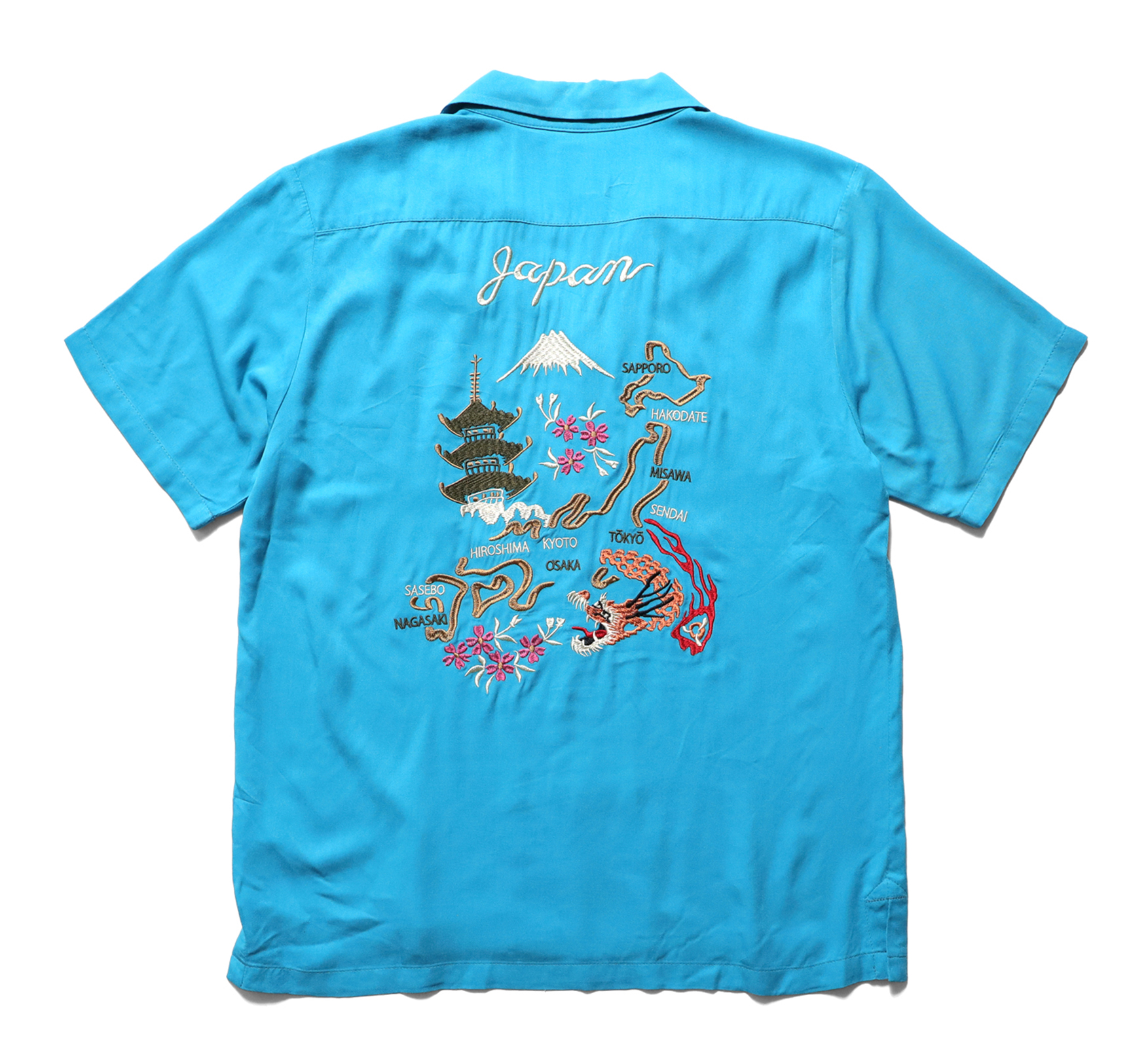 SOUVENIR SHIRT (地図) ｜ HOUSTON-BOOK