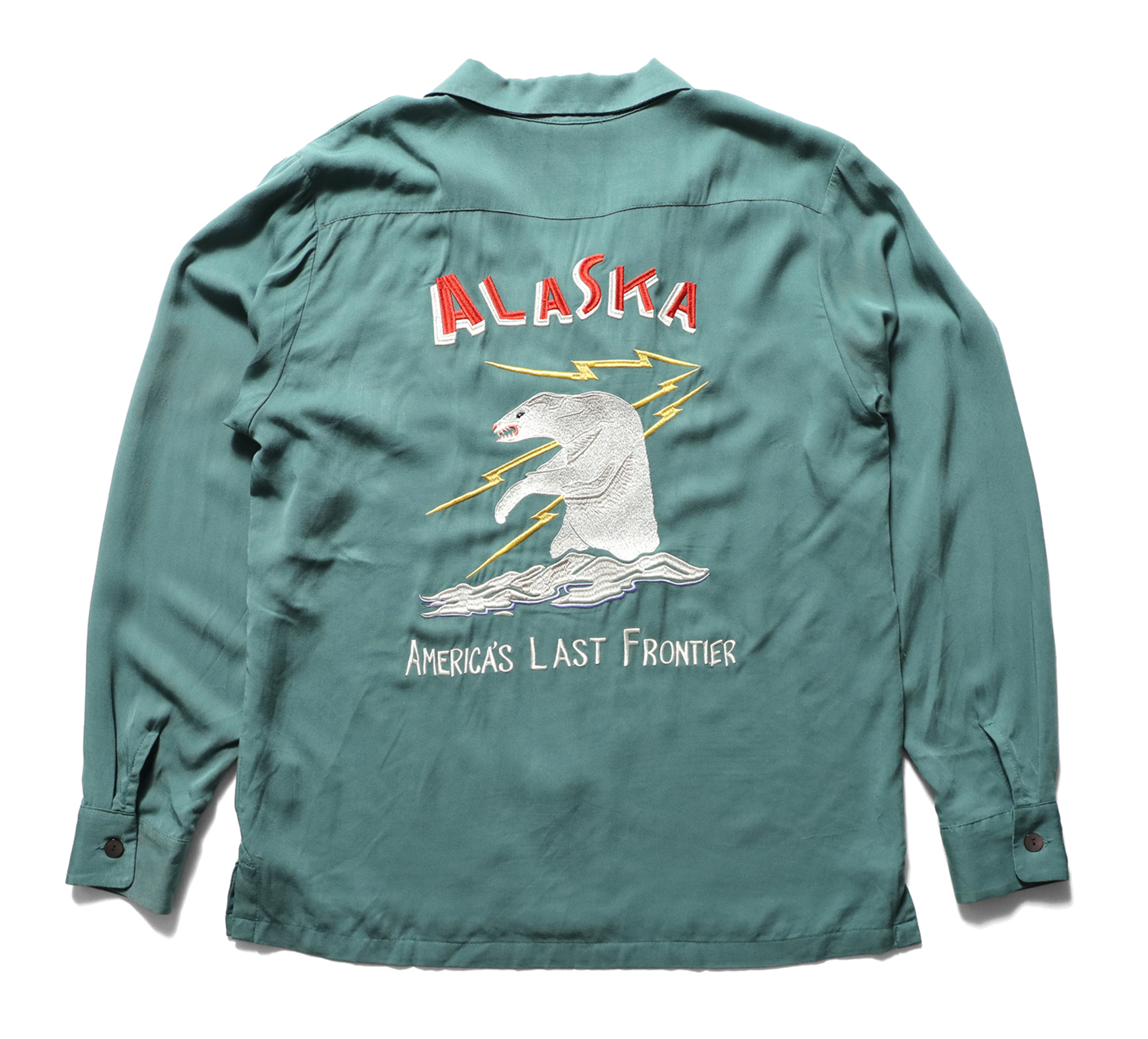 SOUVENIR L/S SHIRT (ALASKA) ｜ HOUSTON-BOOK